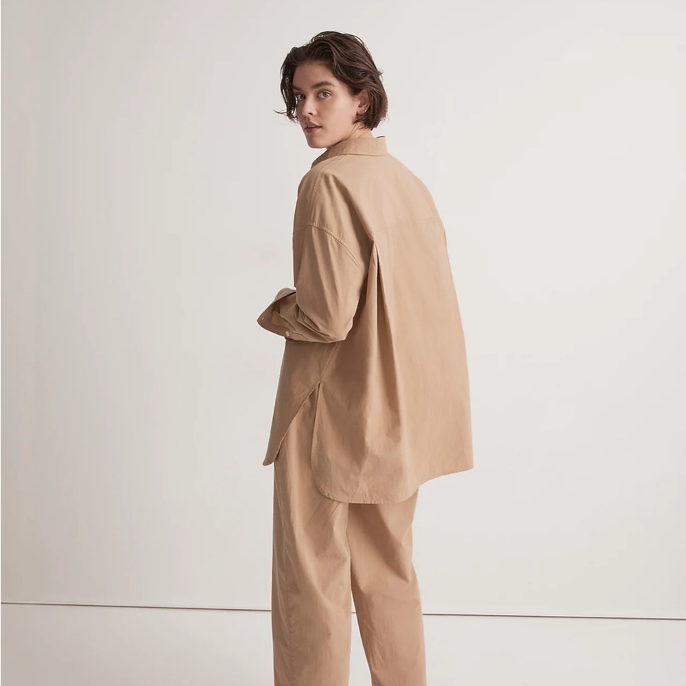 Madewell Poplin Oversized Shirt